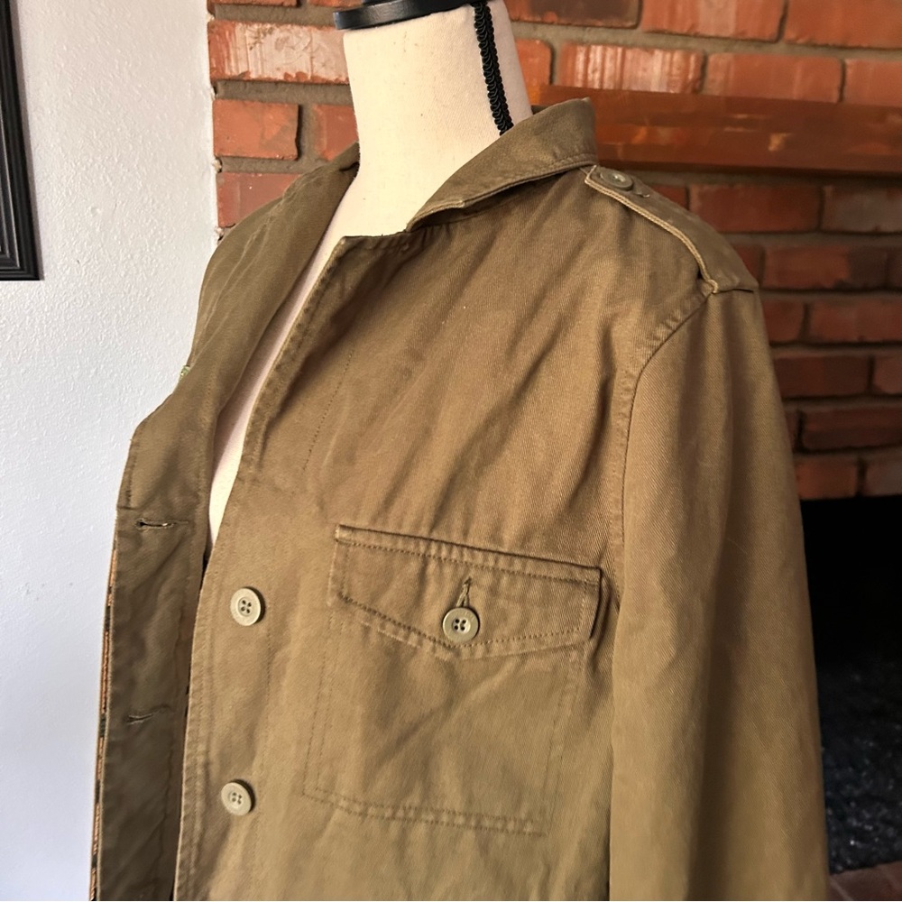 Brixton Women’s Quardro Utility Jacket in Miltary Olive Sz L - Picture 9 of 13